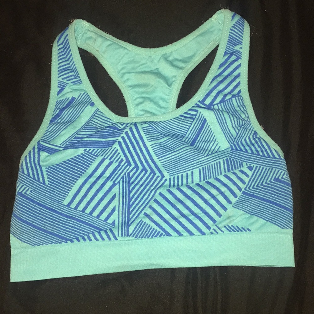 Blue sportsbra